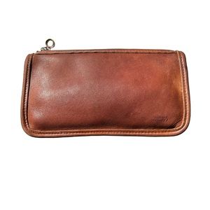 Vintage coach cosmetic bag